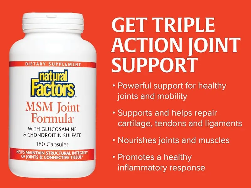 Glucosamine + MSM Joint Formula (90 tablets)